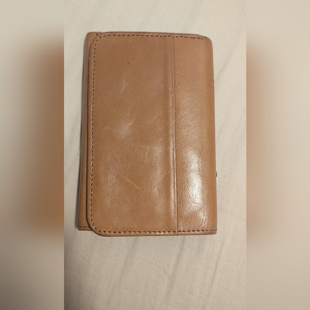 NEW Hobo Jill Tri-fold Leather Wallet